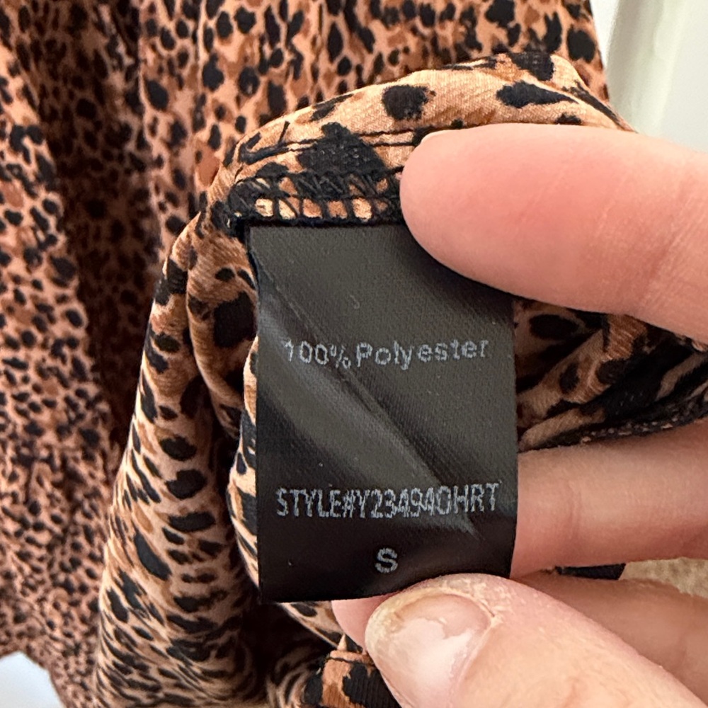 NWOT Pomander Place Leopard Kenzo Dress - Picture 6 of 6